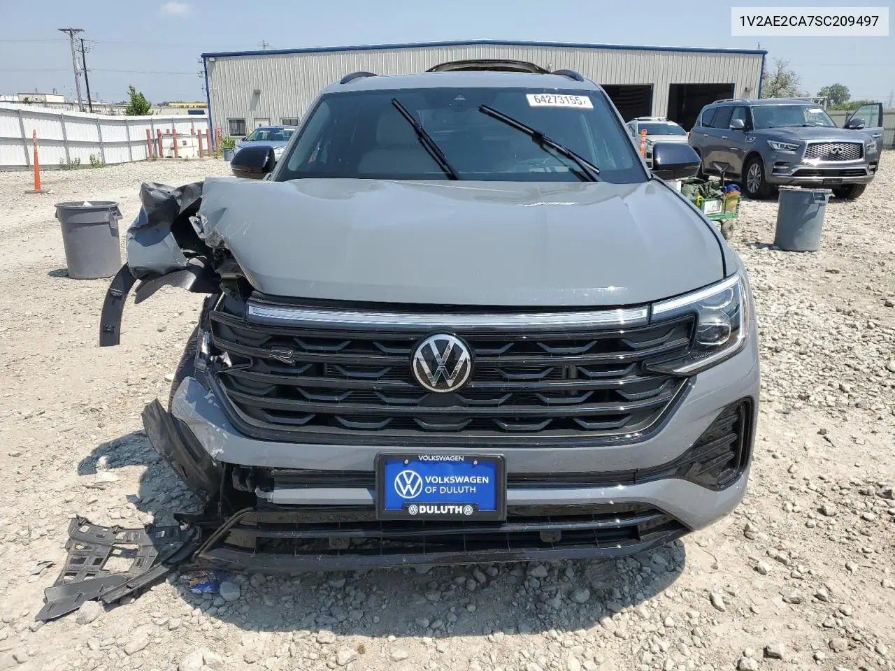 2025 Volkswagen Atlas Cross Sport Sel R-Line VIN: 1V2AE2CA7SC209497 Lot: 64273155