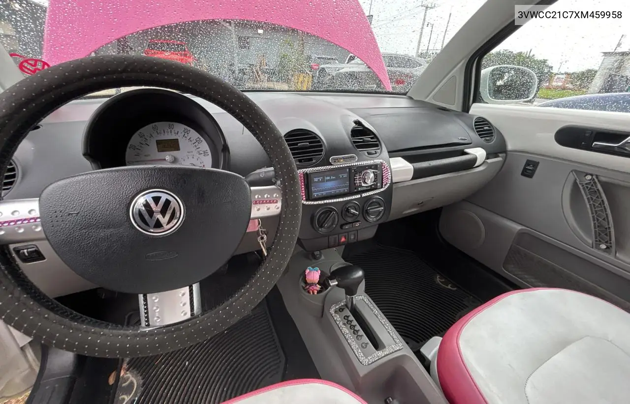 1999 Volkswagen New Beetle Gls VIN: 3VWCC21C7XM459958 Lot: 56958535