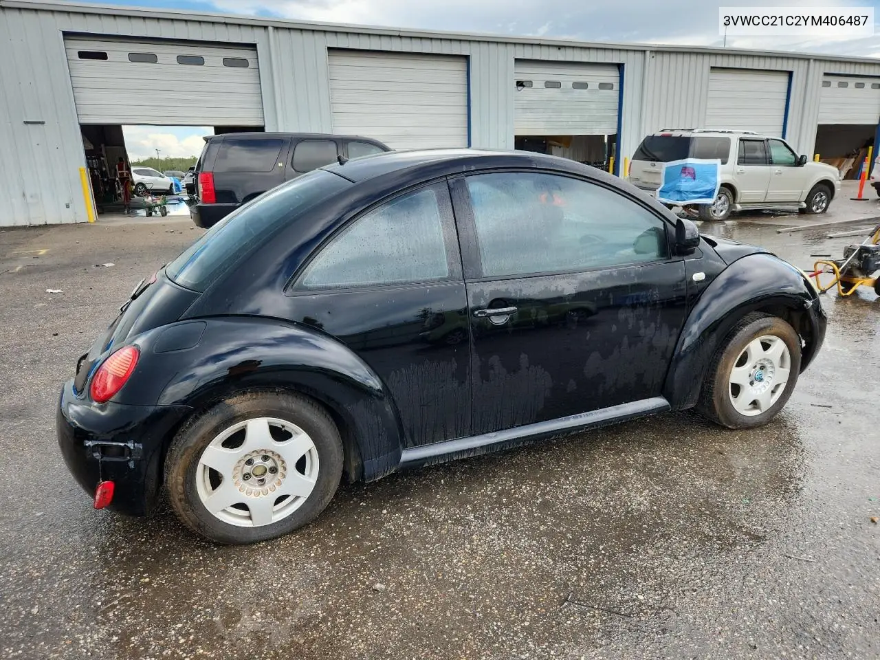 2000 Volkswagen New Beetle Gls VIN: 3VWCC21C2YM406487 Lot: 64654675