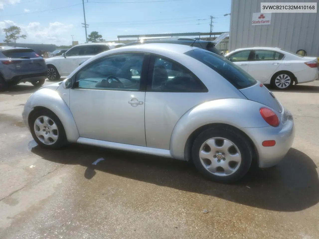 2002 Volkswagen New Beetle Gls VIN: 3VWCB21C32M410168 Lot: 55098545