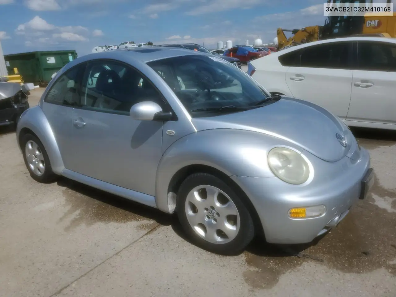 2002 Volkswagen New Beetle Gls VIN: 3VWCB21C32M410168 Lot: 55098545