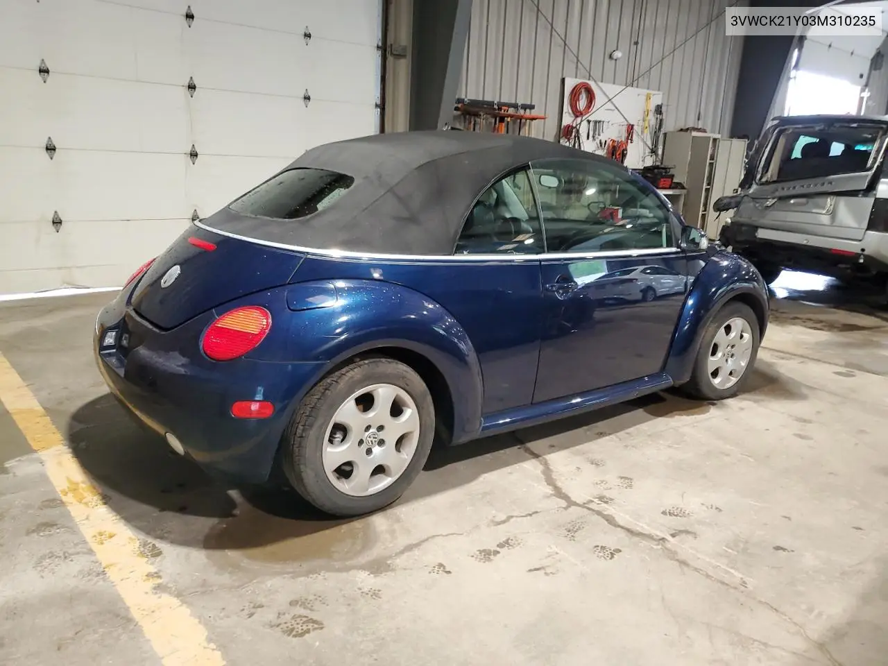 2003 Volkswagen New Beetle Gls VIN: 3VWCK21Y03M310235 Lot: 56853935
