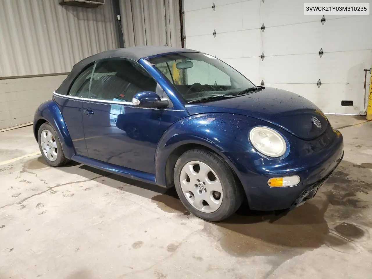 2003 Volkswagen New Beetle Gls VIN: 3VWCK21Y03M310235 Lot: 56853935