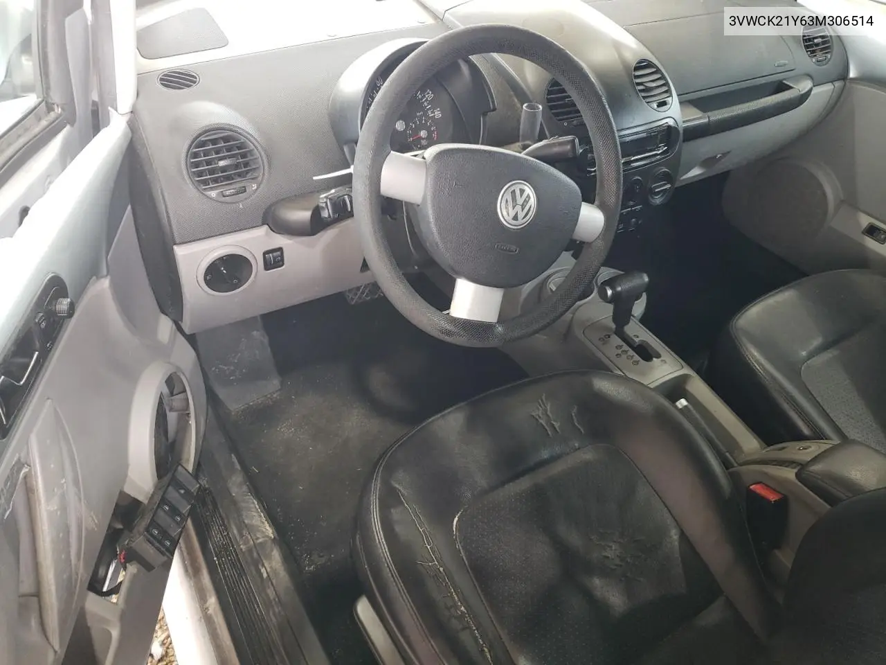 2003 Volkswagen New Beetle Gls VIN: 3VWCK21Y63M306514 Lot: 63033145