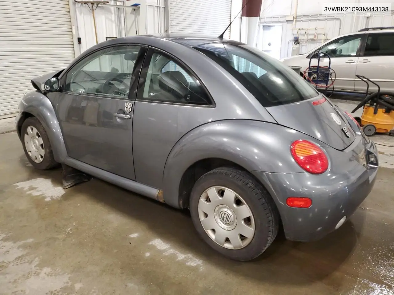 2003 Volkswagen New Beetle Gl VIN: 3VWBK21C93M443138 Lot: 63253965