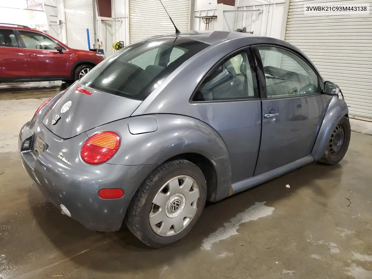 2003 Volkswagen New Beetle Gl VIN: 3VWBK21C93M443138 Lot: 63253965