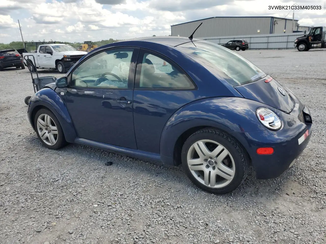 2003 Volkswagen New Beetle Gl VIN: 3VWBK21C33M405033 Lot: 64653615