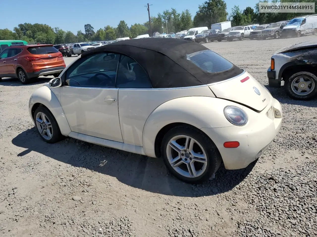2004 Volkswagen New Beetle Gls VIN: 3VWCD31Y14M348915 Lot: 64690245