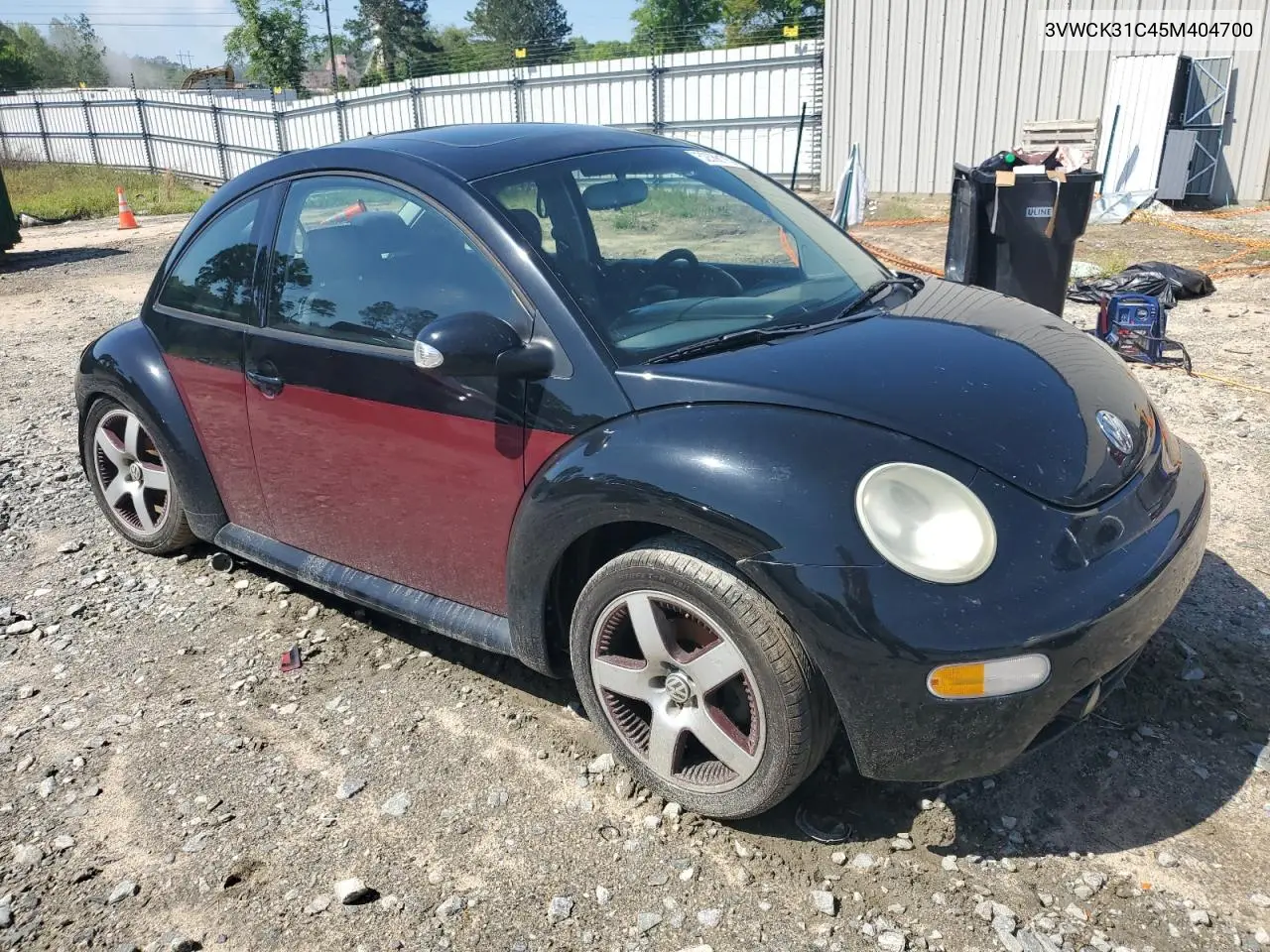 2005 Volkswagen New Beetle Gls VIN: 3VWCK31C45M404700 Lot: 52366175