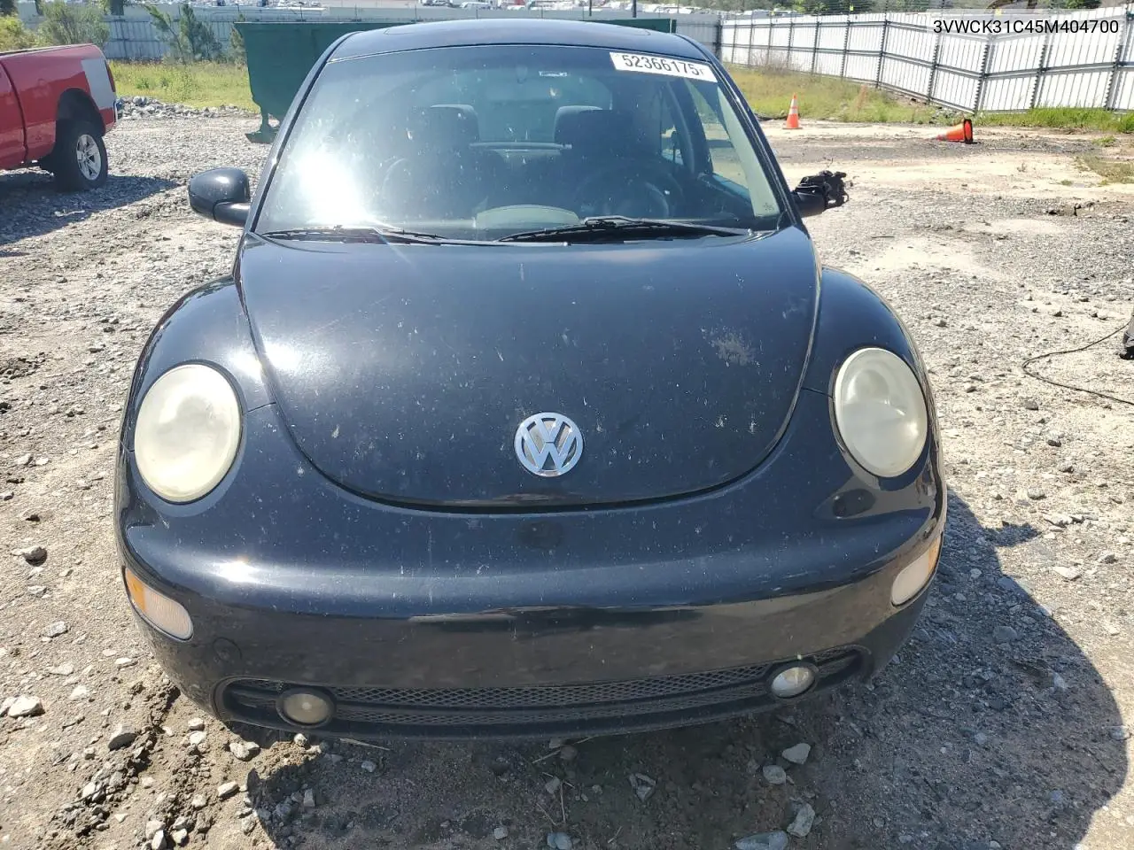 2005 Volkswagen New Beetle Gls VIN: 3VWCK31C45M404700 Lot: 52366175
