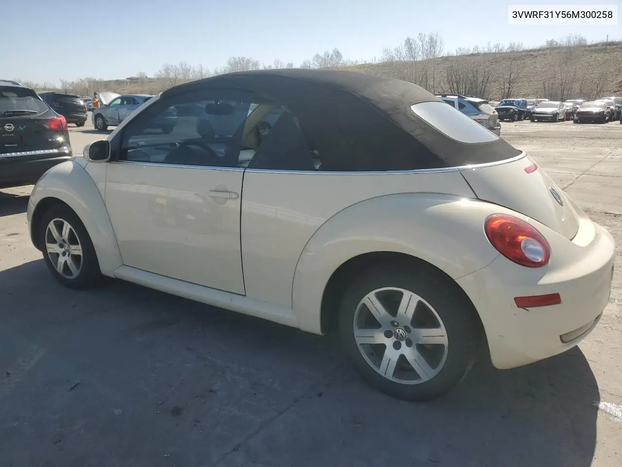 2006 Volkswagen New Beetle Convertible Option Package 1 VIN: 3VWRF31Y56M300258 Lot: 52925475