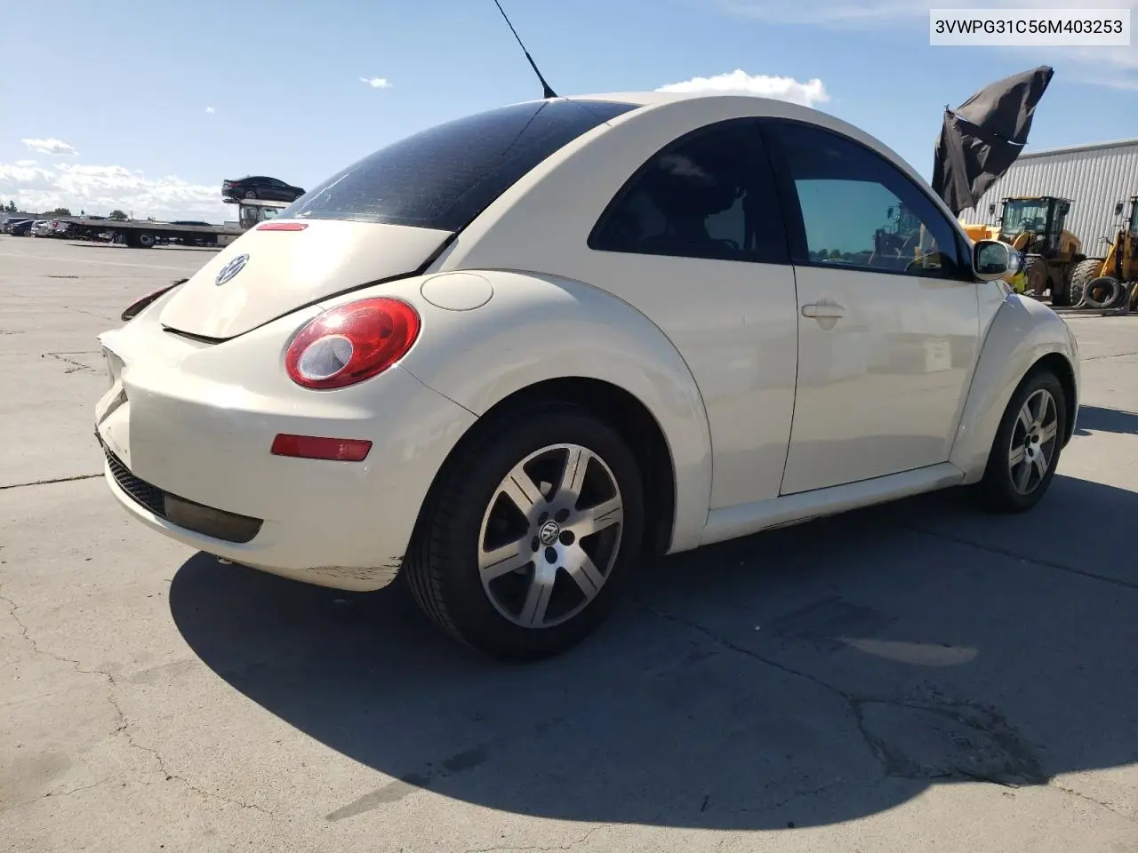 2006 Volkswagen New Beetle 2.5L VIN: 3VWPG31C56M403253 Lot: 56978985