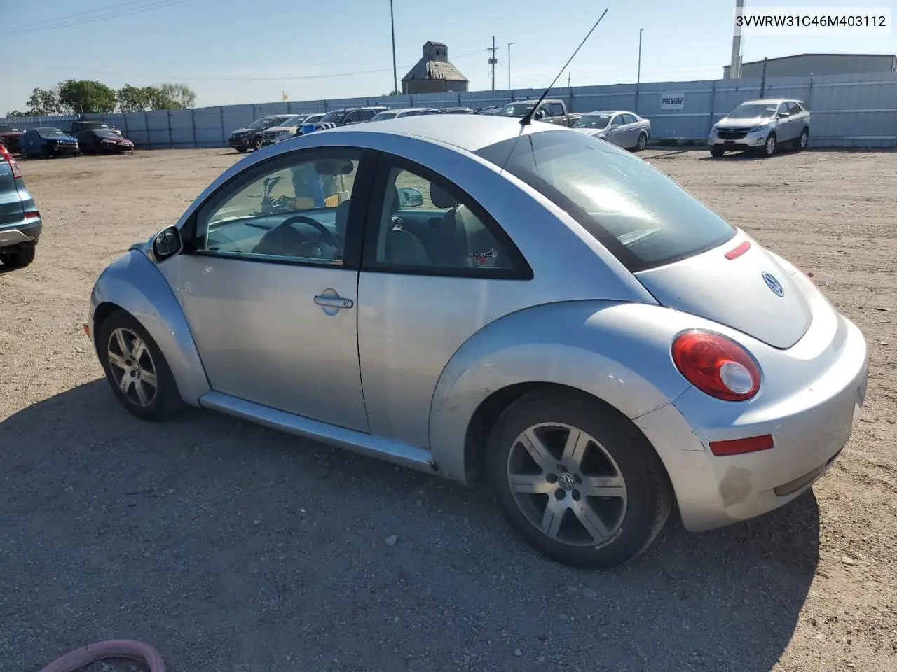 2006 Volkswagen New Beetle 2.5L Option Package 1 VIN: 3VWRW31C46M403112 Lot: 64689595
