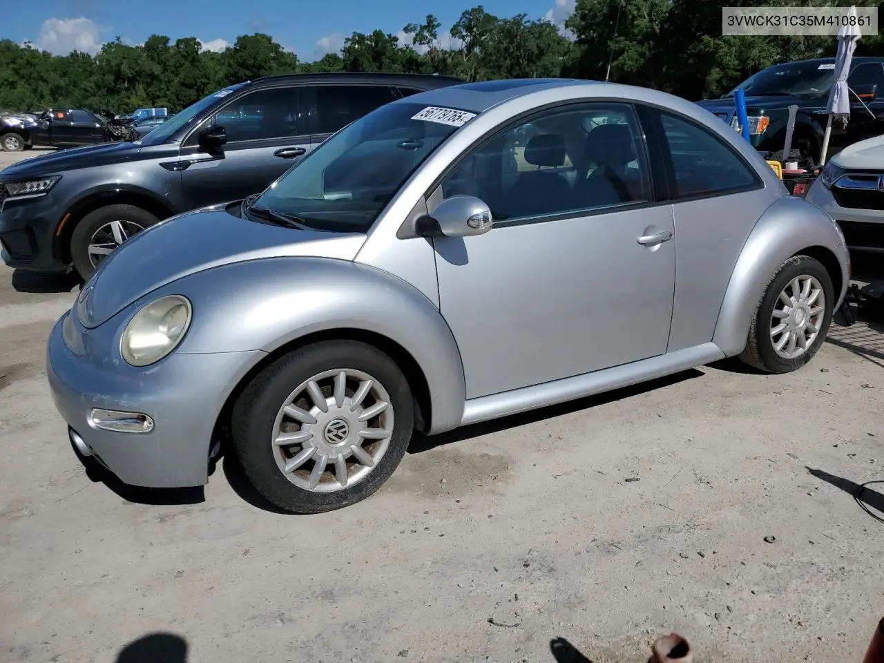 2007 Volkswagen New Beetle Gls VIN: 3VWCK31C35M410861 Lot: 56779765