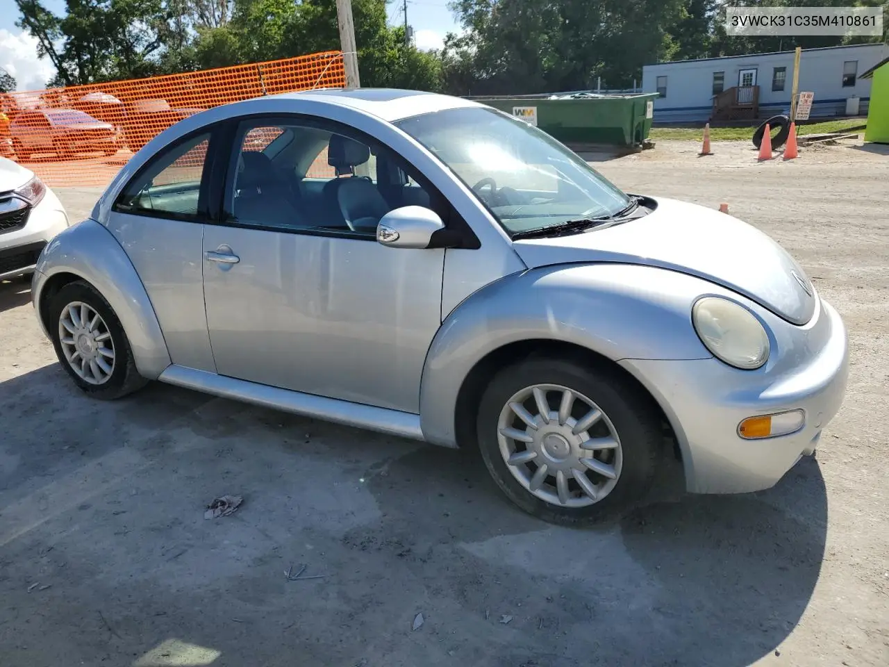 2007 Volkswagen New Beetle Gls VIN: 3VWCK31C35M410861 Lot: 56779765