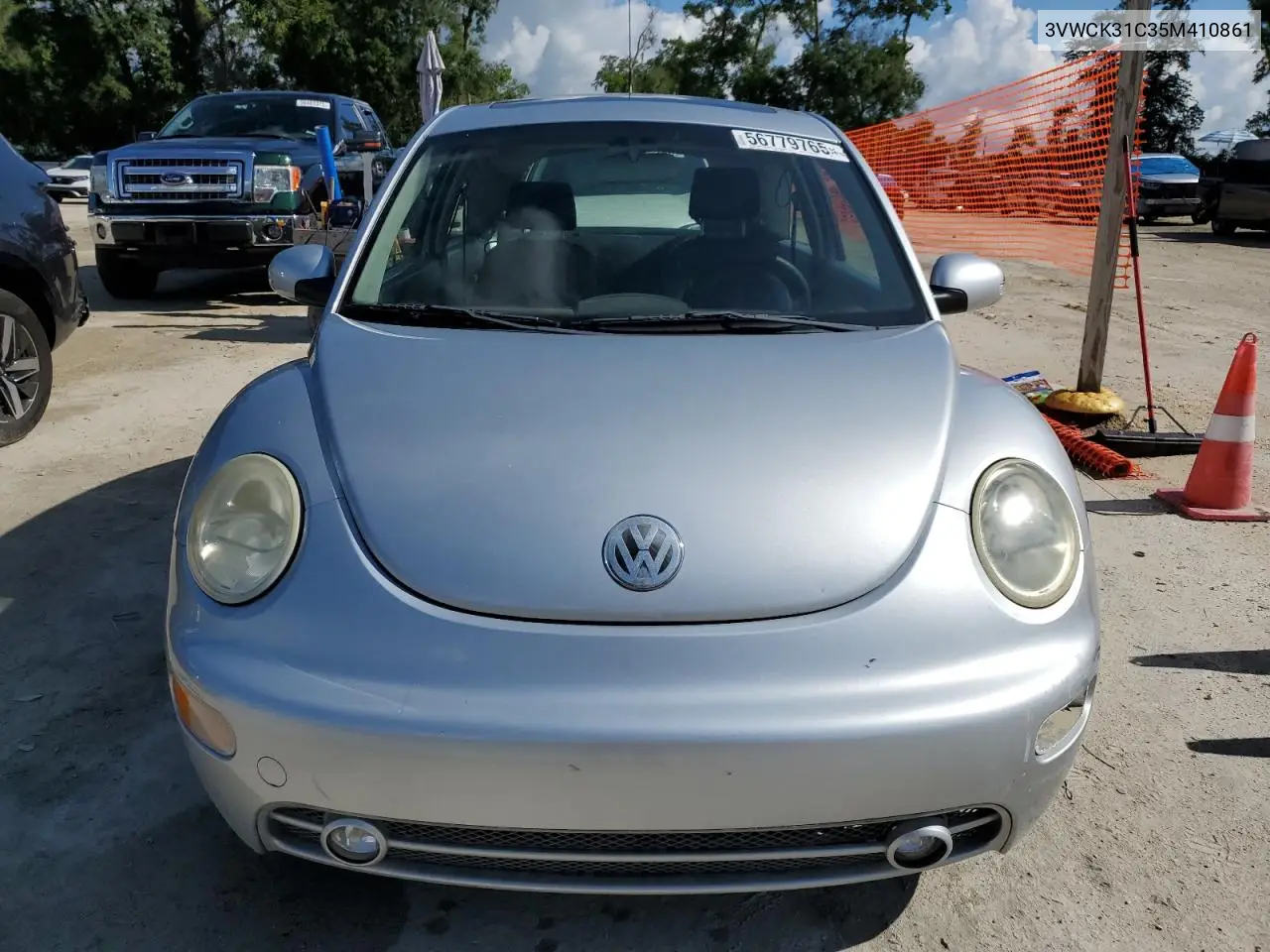 2007 Volkswagen New Beetle Gls VIN: 3VWCK31C35M410861 Lot: 56779765