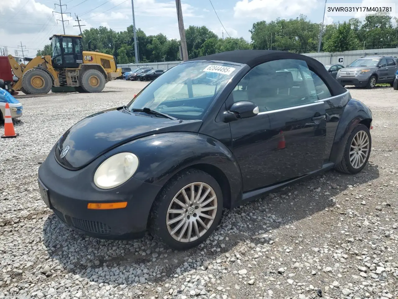 2007 Volkswagen New Beetle Convertible Option Package 1 VIN: 3VWRG31Y17M401781 Lot: 62844495