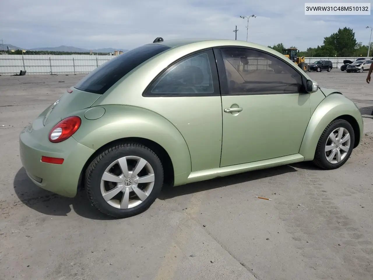 2008 Volkswagen New Beetle S VIN: 3VWRW31C48M510132 Lot: 56692935