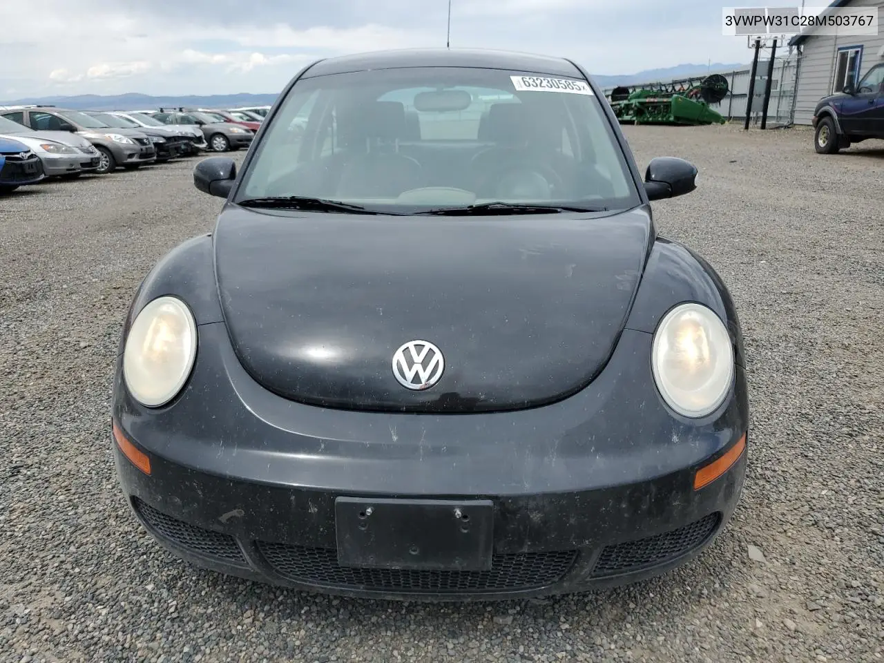 2008 Volkswagen New Beetle S VIN: 3VWPW31C28M503767 Lot: 63230585