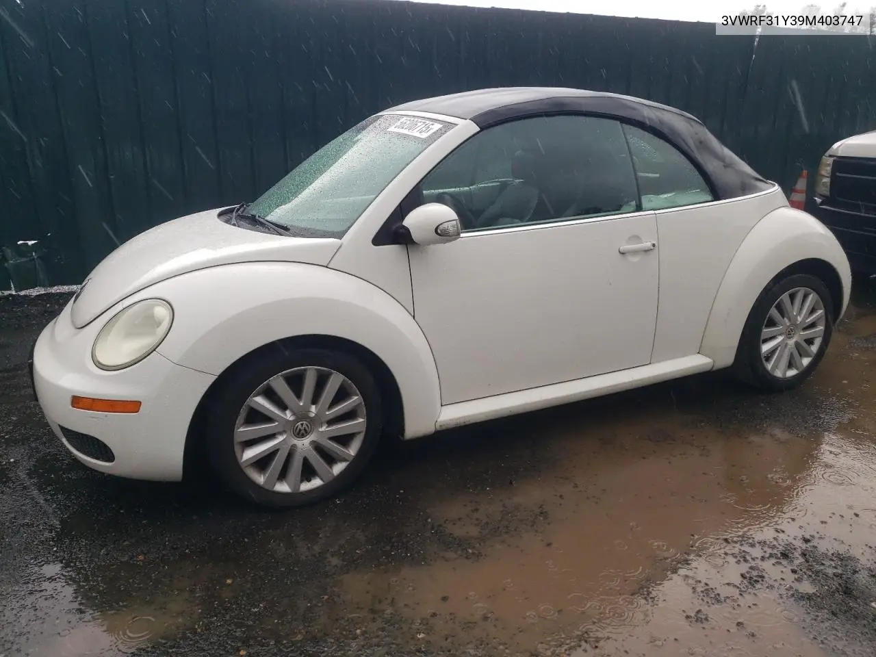 2009 Volkswagen New Beetle S VIN: 3VWRF31Y39M403747 Lot: 56206715