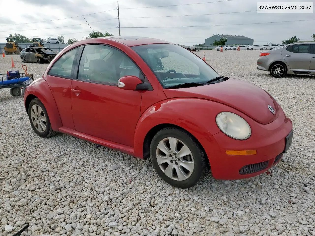 2009 Volkswagen New Beetle S VIN: 3VWRW31C29M518537 Lot: 56769005