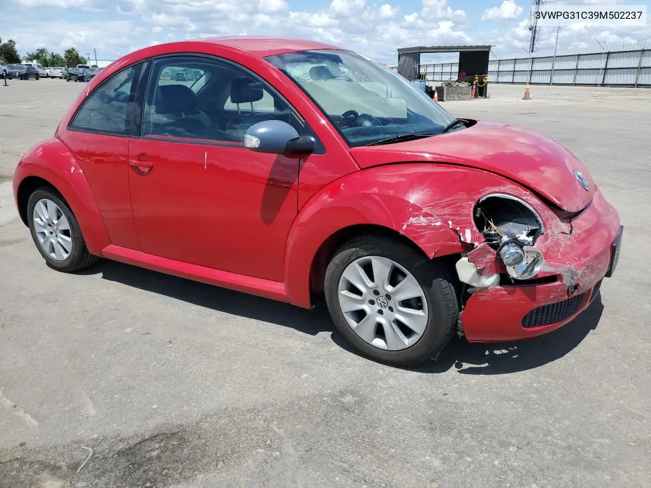 2009 Volkswagen New Beetle S VIN: 3VWPG31C39M502237 Lot: 56970375