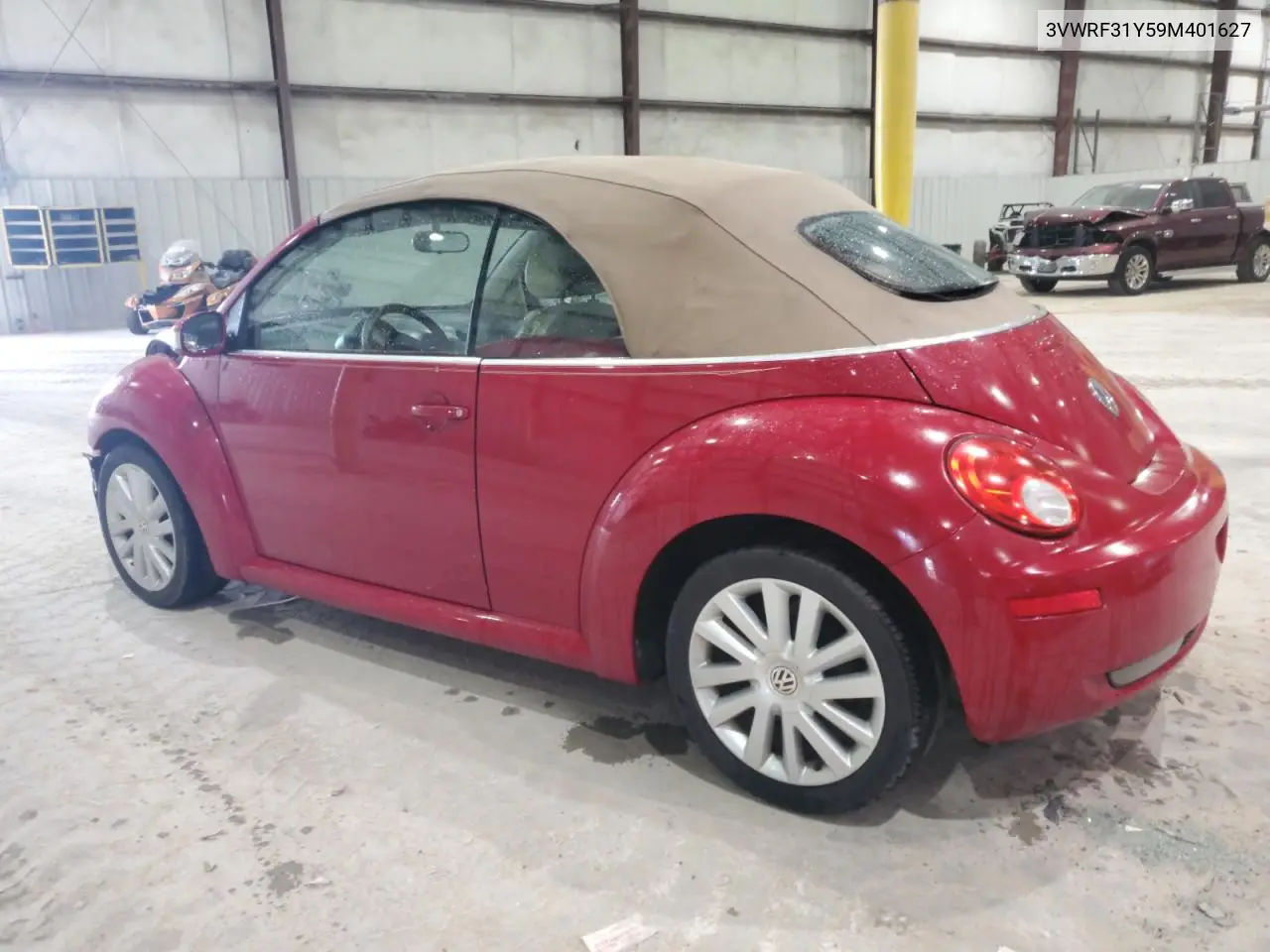 2009 Volkswagen New Beetle S VIN: 3VWRF31Y59M401627 Lot: 60874235