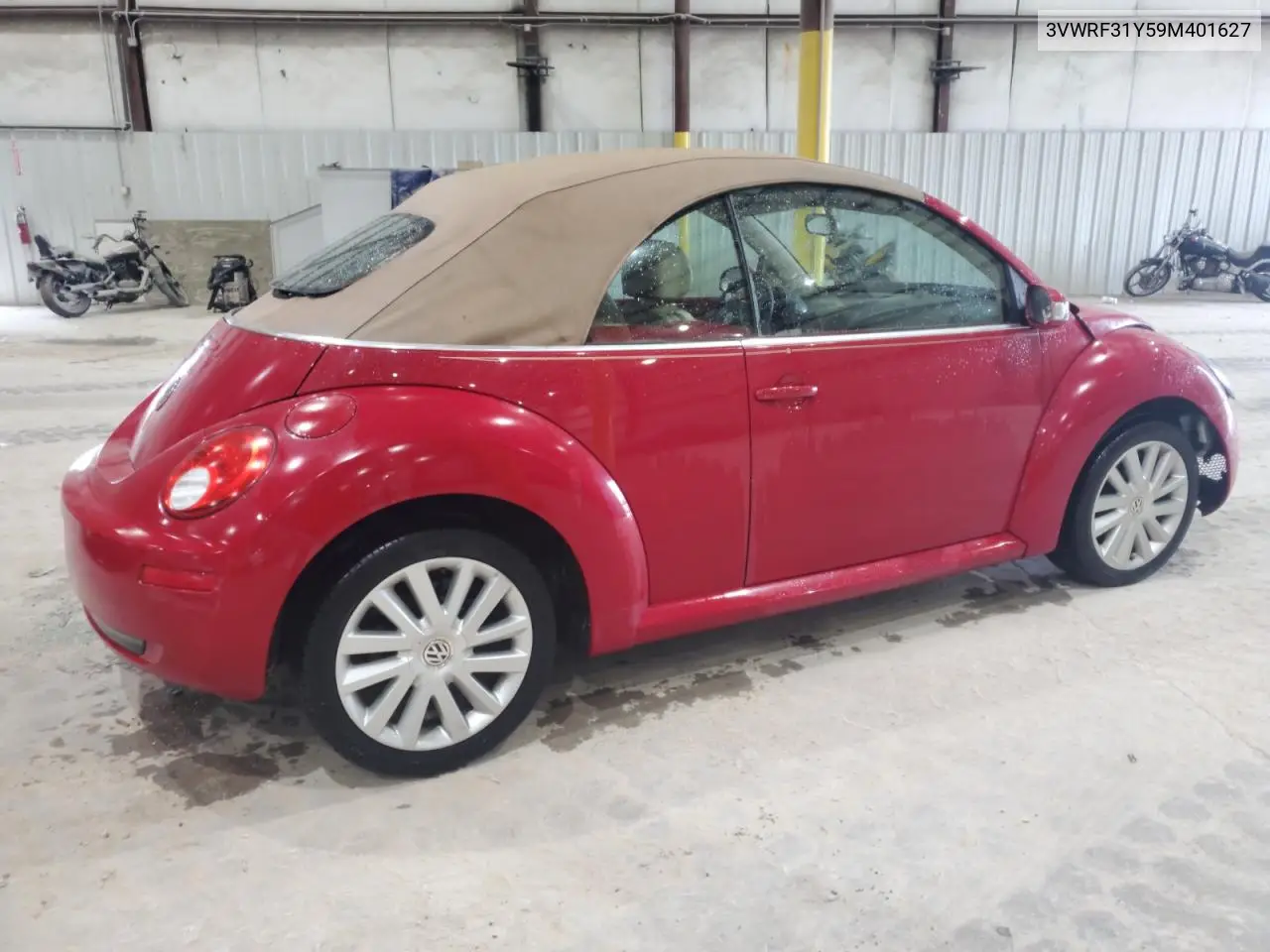 2009 Volkswagen New Beetle S VIN: 3VWRF31Y59M401627 Lot: 60874235