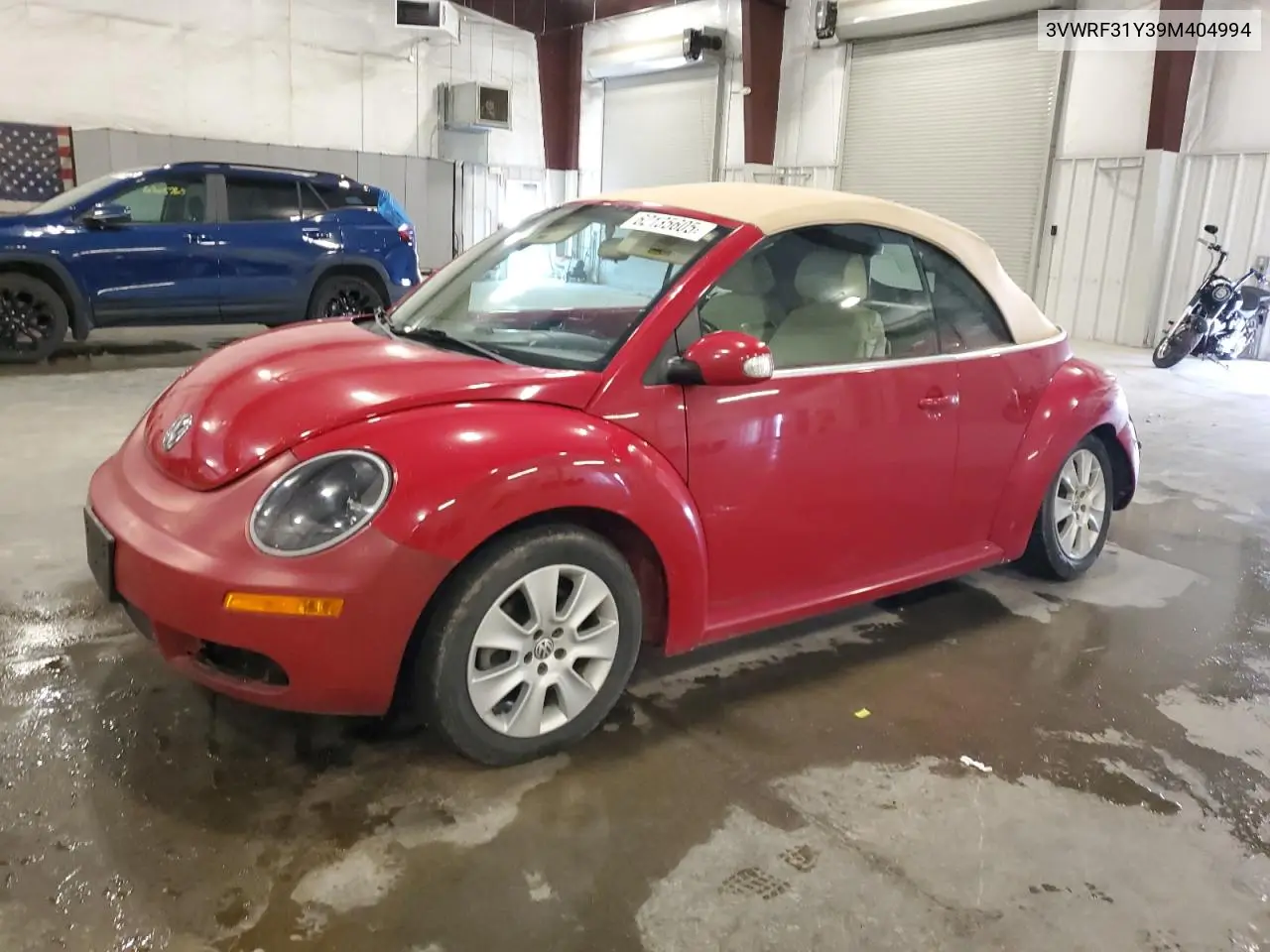 2009 Volkswagen New Beetle S VIN: 3VWRF31Y39M404994 Lot: 62135605