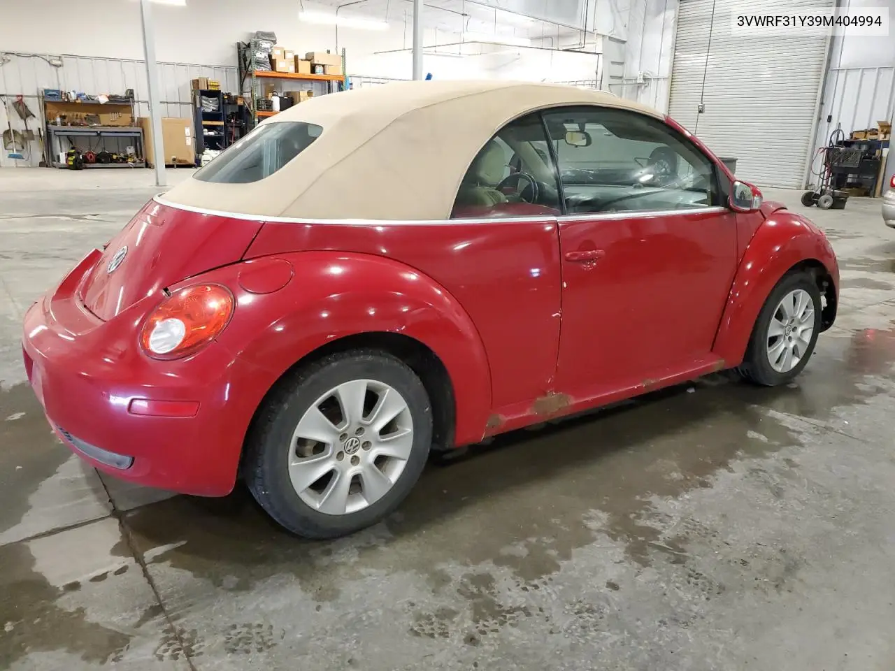 2009 Volkswagen New Beetle S VIN: 3VWRF31Y39M404994 Lot: 62135605