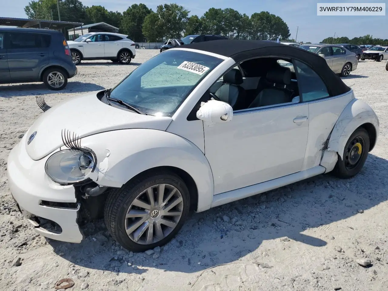 2009 Volkswagen New Beetle S VIN: 3VWRF31Y79M406229 Lot: 63283095