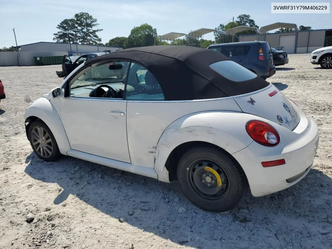 2009 Volkswagen New Beetle S VIN: 3VWRF31Y79M406229 Lot: 63283095