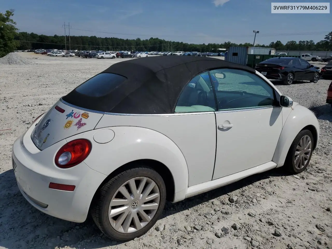 2009 Volkswagen New Beetle S VIN: 3VWRF31Y79M406229 Lot: 63283095