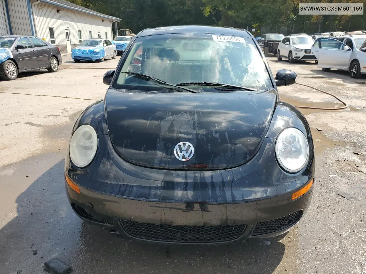 2009 Volkswagen New Beetle S VIN: 3VWRW31CX9M501159 Lot: 72330694