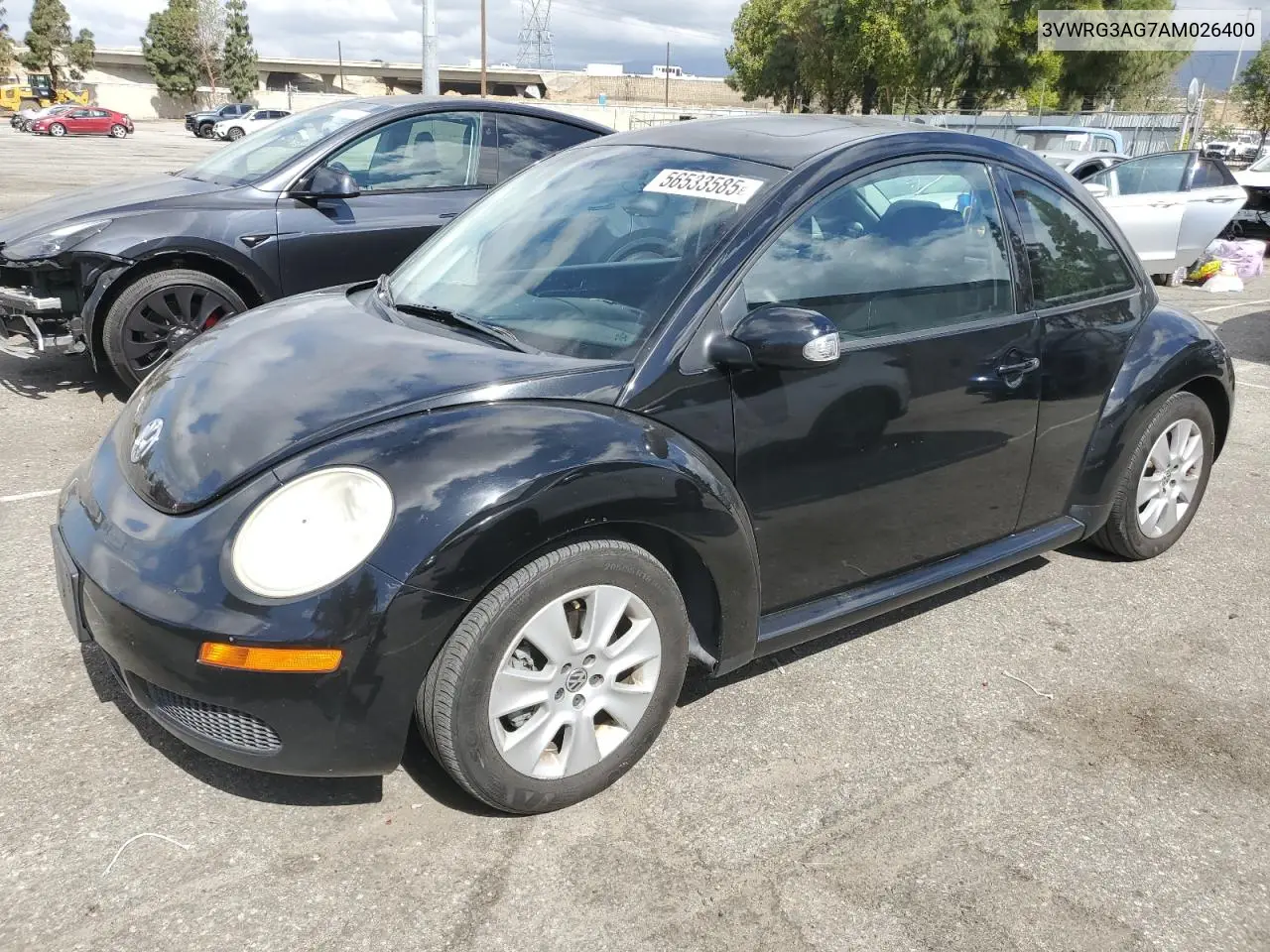 2010 Volkswagen New Beetle VIN: 3VWRG3AG7AM026400 Lot: 56533585