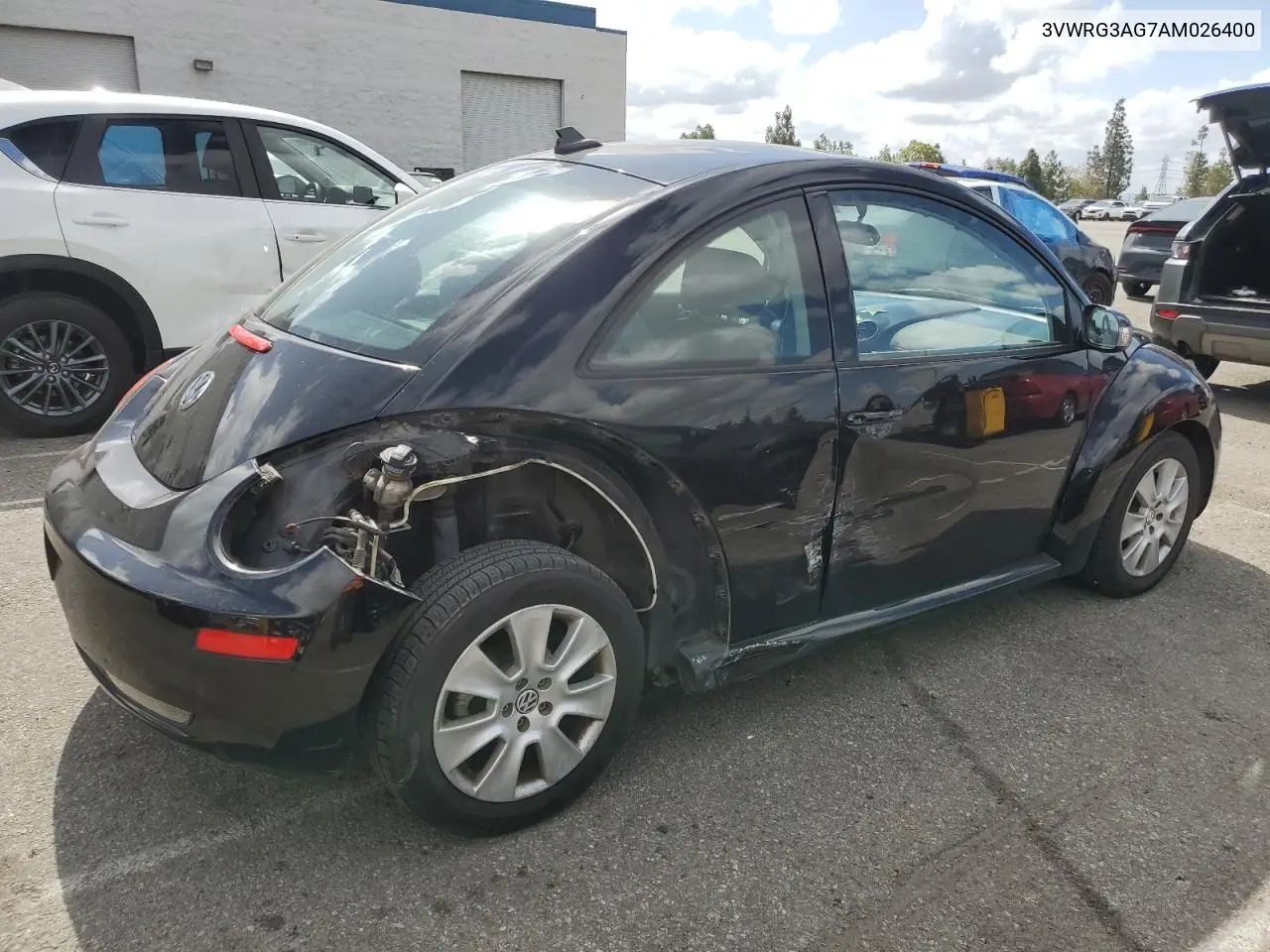 2010 Volkswagen New Beetle VIN: 3VWRG3AG7AM026400 Lot: 56533585