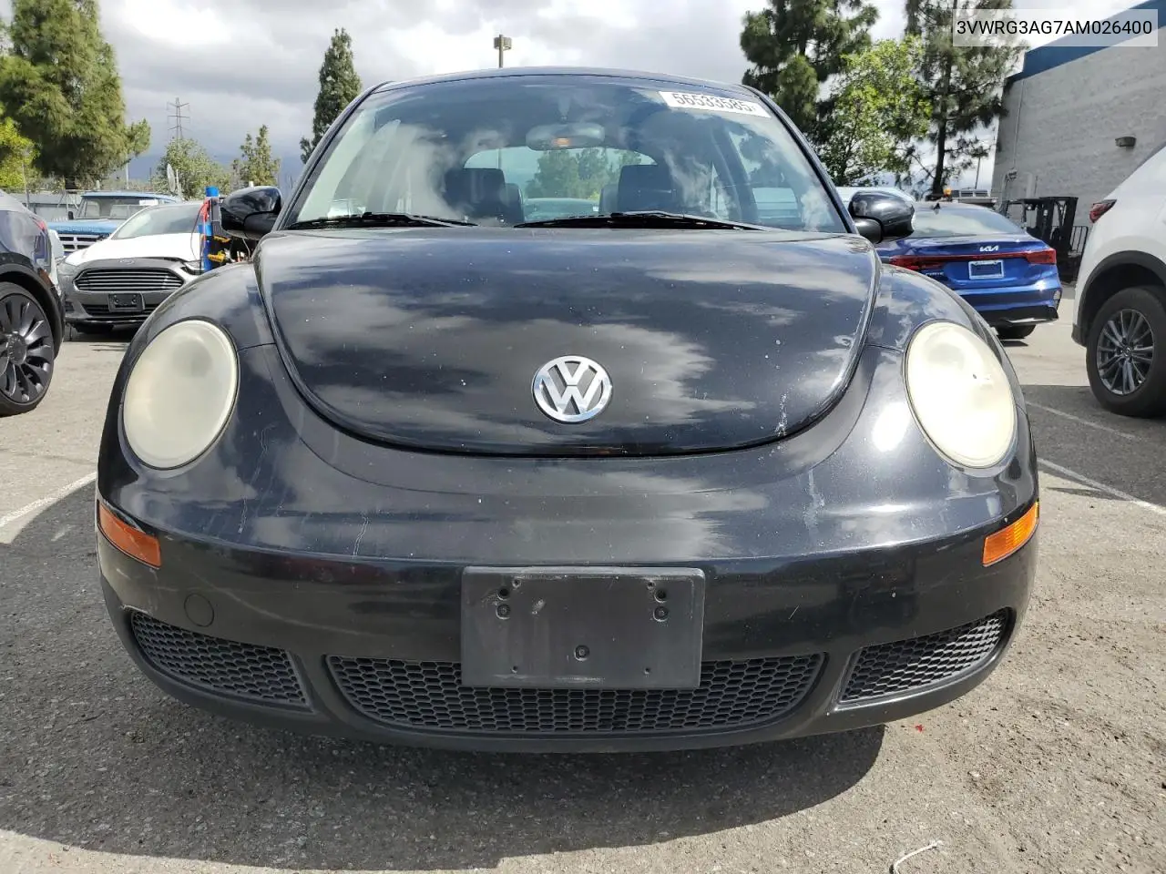 2010 Volkswagen New Beetle VIN: 3VWRG3AG7AM026400 Lot: 56533585