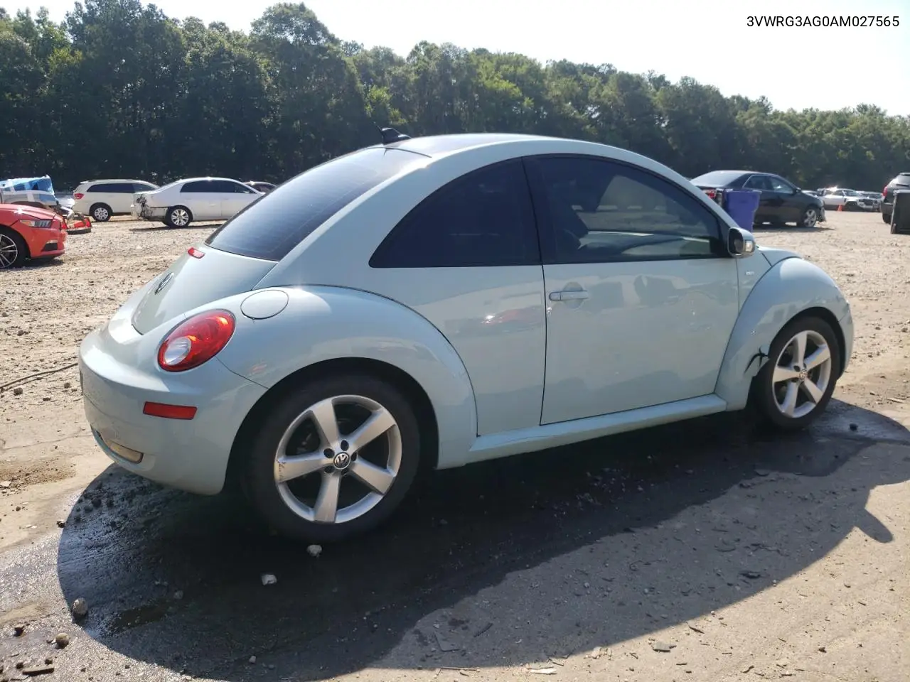 2010 Volkswagen New Beetle VIN: 3VWRG3AG0AM027565 Lot: 61908315