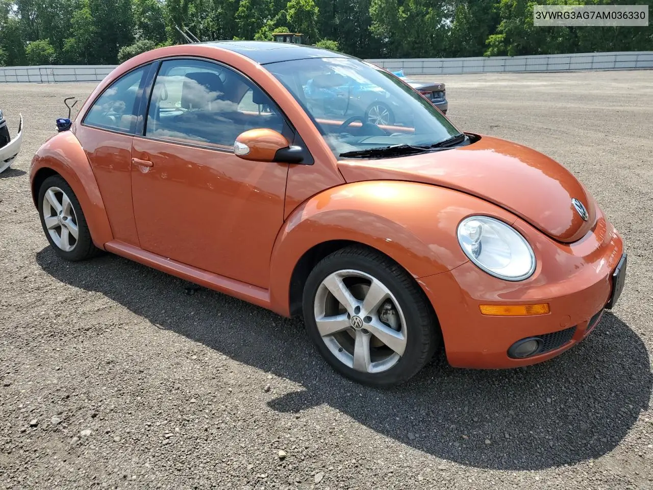 2010 Volkswagen New Beetle VIN: 3VWRG3AG7AM036330 Lot: 63053105