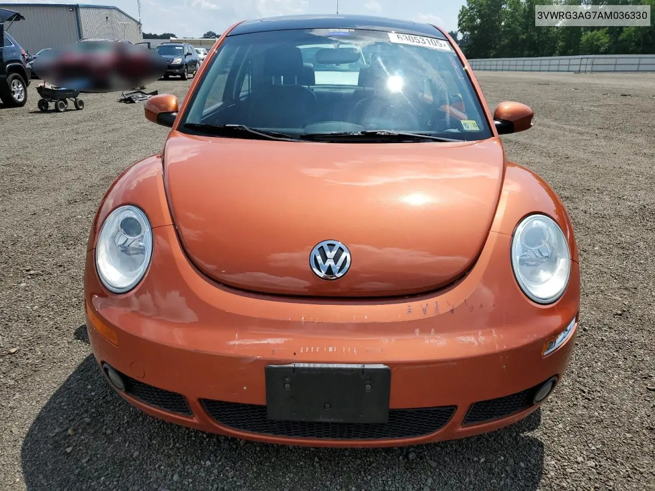 2010 Volkswagen New Beetle VIN: 3VWRG3AG7AM036330 Lot: 63053105