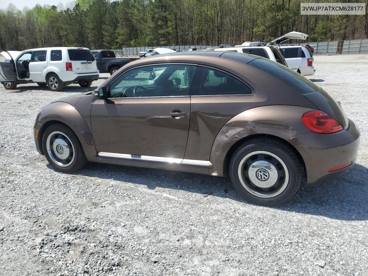 2012 Volkswagen Beetle VIN: 3VWJP7ATXCM628177 Lot: 43694775