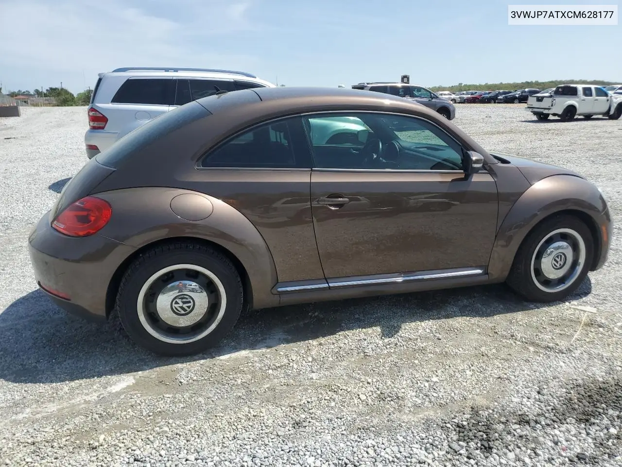 2012 Volkswagen Beetle VIN: 3VWJP7ATXCM628177 Lot: 43694775