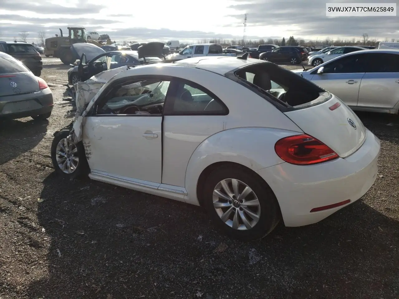 2012 Volkswagen Beetle VIN: 3VWJX7AT7CM625849 Lot: 48855295
