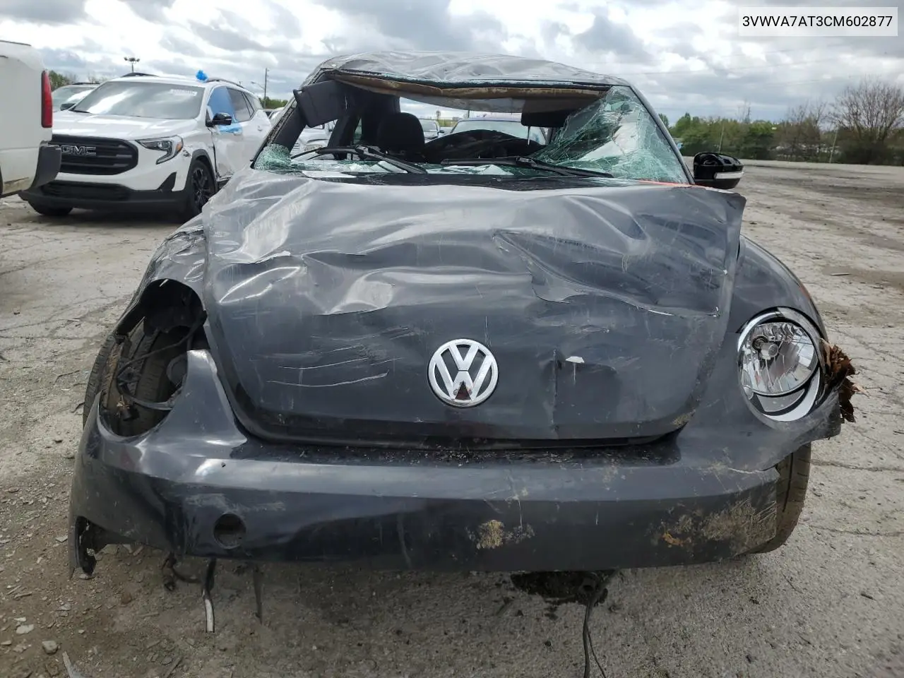 2012 Volkswagen Beetle Turbo VIN: 3VWVA7AT3CM602877 Lot: 53877605