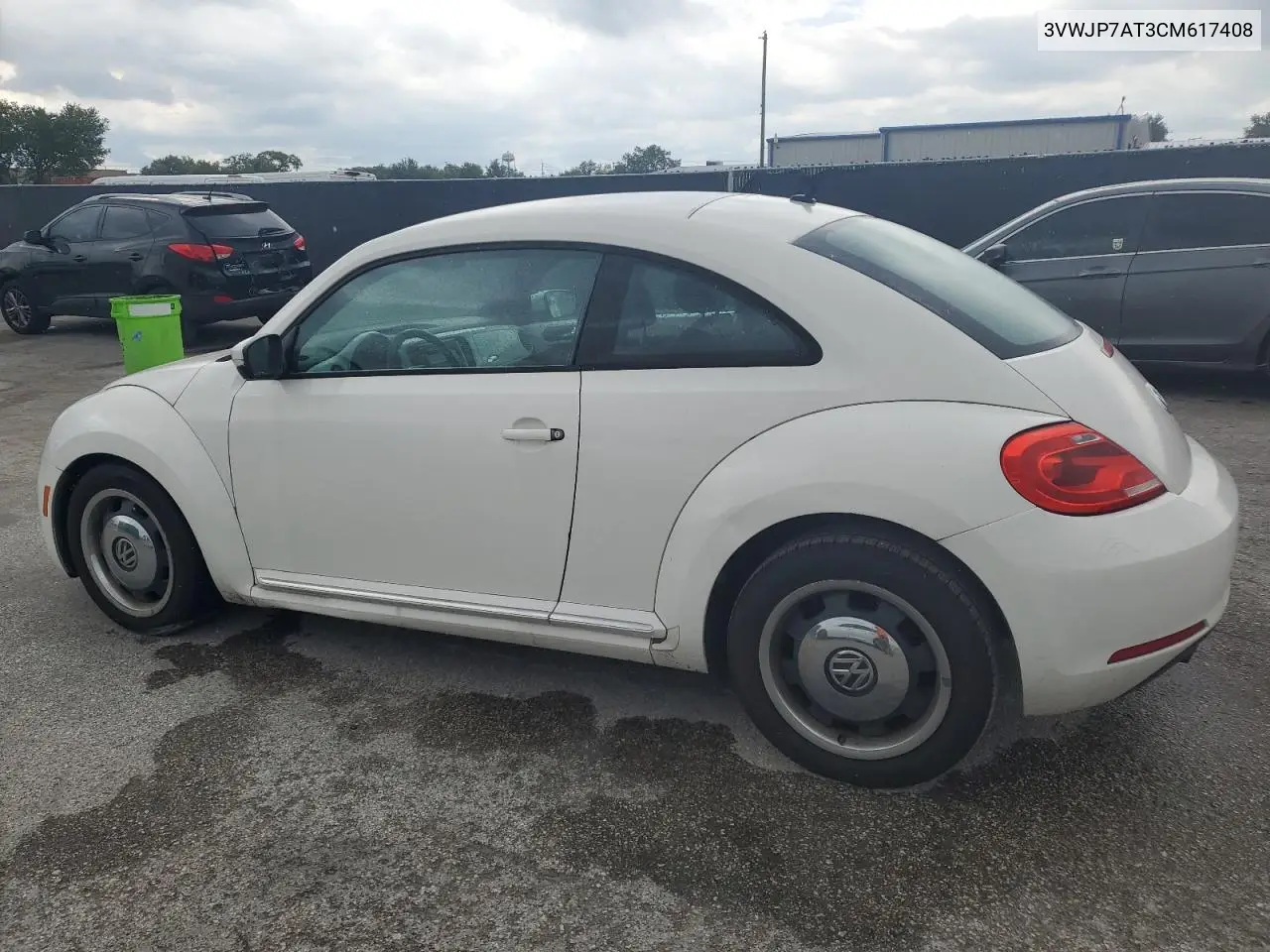 2012 Volkswagen Beetle VIN: 3VWJP7AT3CM617408 Lot: 56429695