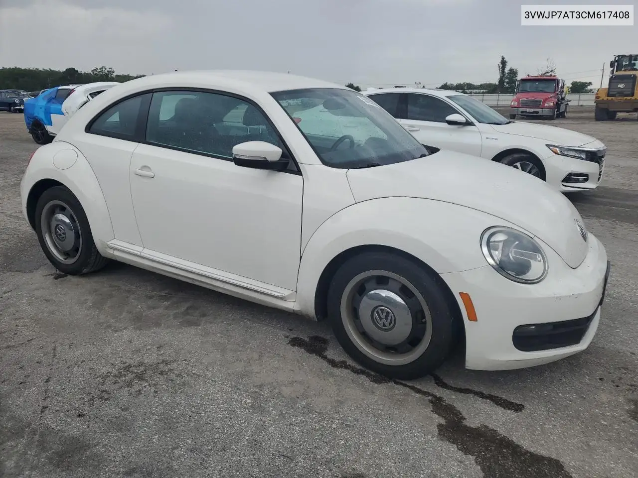 2012 Volkswagen Beetle VIN: 3VWJP7AT3CM617408 Lot: 56429695