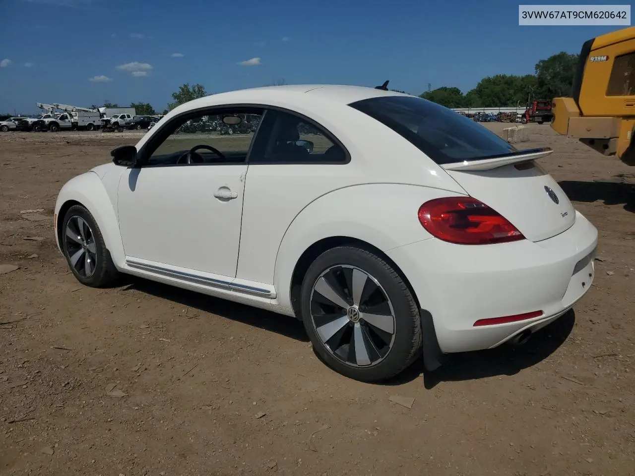 2012 Volkswagen Beetle Turbo VIN: 3VWV67AT9CM620642 Lot: 62076105