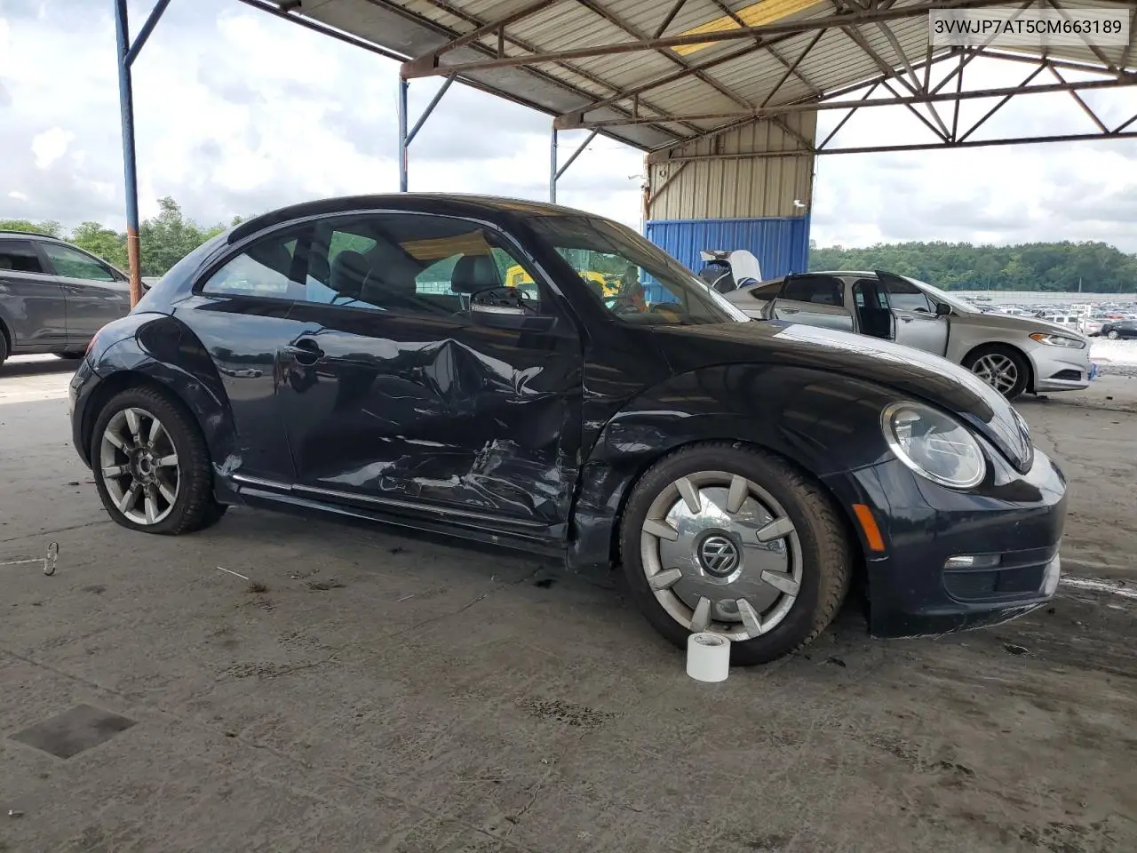 2012 Volkswagen Beetle VIN: 3VWJP7AT5CM663189 Lot: 62386605