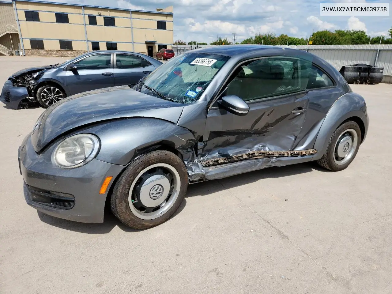 2012 Volkswagen Beetle VIN: 3VWJX7AT8CM639758 Lot: 63298755