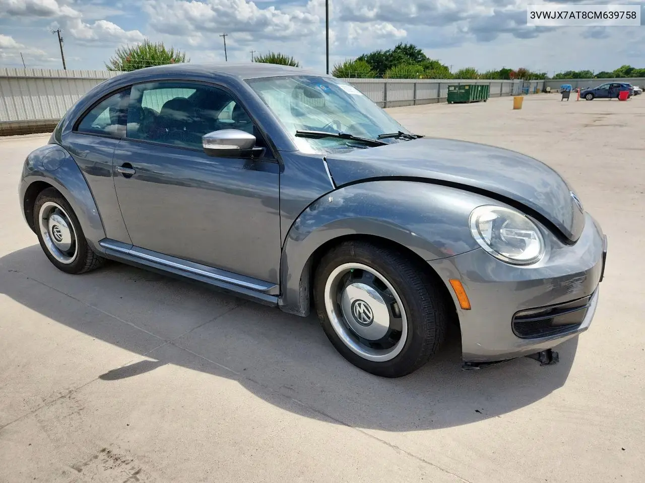 2012 Volkswagen Beetle VIN: 3VWJX7AT8CM639758 Lot: 63298755